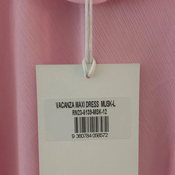 Runaway The Label - pink (musk) Vacanza Maxi Dress - Picture 4 of 4